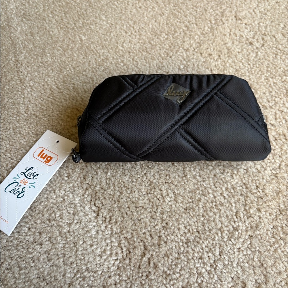 Lug Bobsled XL Eyeglass Case-Black-NWT